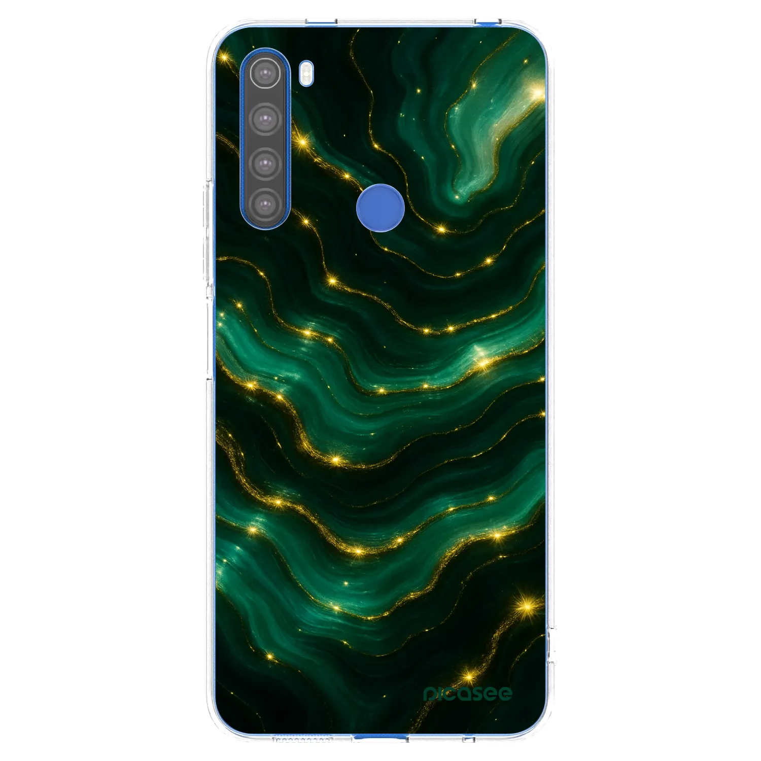 Picasee διαφανής θήκη σιλικόνης Xiaomi Redmi Note 8T - Emerald