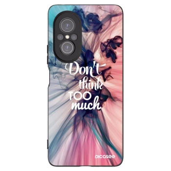 Picasee Μαύρη θήκη σιλικόνης για Huawei Nova 9 SE - Don't think TOO much