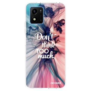 Picasee διαφανής θήκη σιλικόνης Vivo Y01 - Don't think TOO much