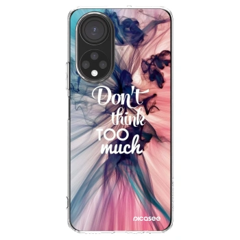 Picasee διαφανής θήκη σιλικόνης Honor X7 - Don't think TOO much