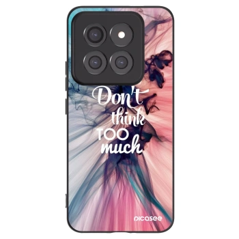 Picasee Μαύρη θήκη σιλικόνης για Xiaomi 14 Pro - Don't think TOO much