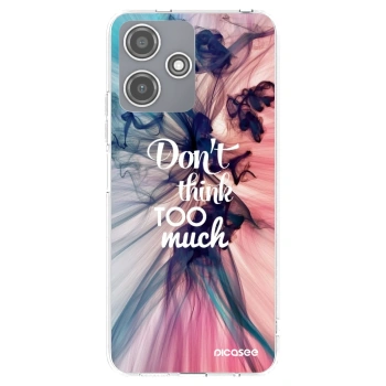 Picasee διαφανής θήκη σιλικόνης Xiaomi Redmi 12 5G - Don't think TOO much