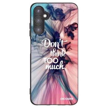Picasee Μαύρη θήκη σιλικόνης για Samsung Galaxy A05s A057G - Don't think TOO much