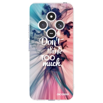 Picasee διαφανής θήκη σιλικόνης Xiaomi Redmi 14C - Don't think TOO much