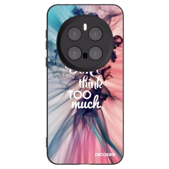 Picasee Μαύρη θήκη σιλικόνης για Honor Magic7 Pro 5G - Don't think TOO much