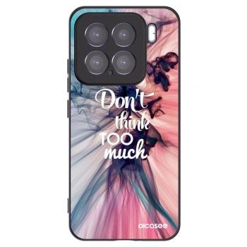 Picasee Μαύρη θήκη σιλικόνης για Xiaomi 15 - Don't think TOO much