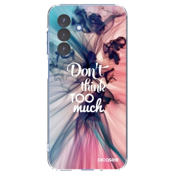 Picasee διαφανής θήκη σιλικόνης Samsung Galaxy A17 5G - Don't think TOO much