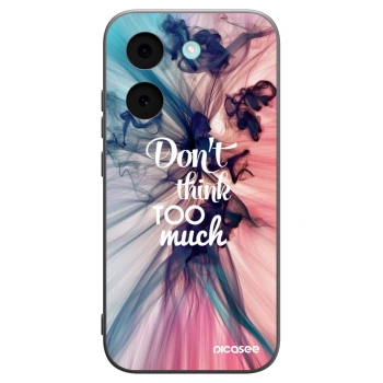 Picasee Μαύρη θήκη σιλικόνης για Xiaomi Poco X8 Pro - Don't think TOO much