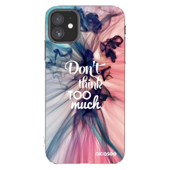 Picasee διαφανής θήκη σιλικόνης Apple iPhone 11 - Don't think TOO much