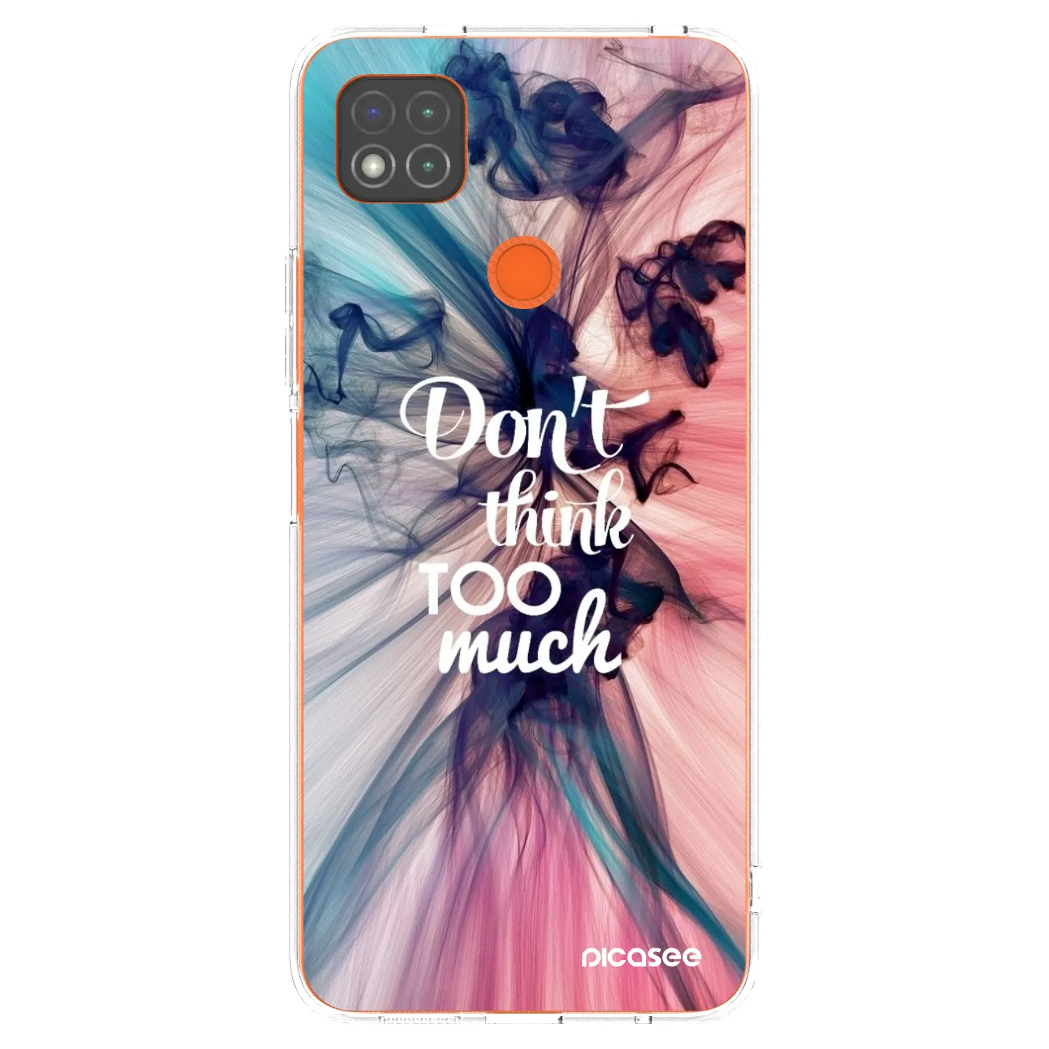 Picasee διαφανής θήκη σιλικόνης Xiaomi Redmi 9C - Don't think TOO much