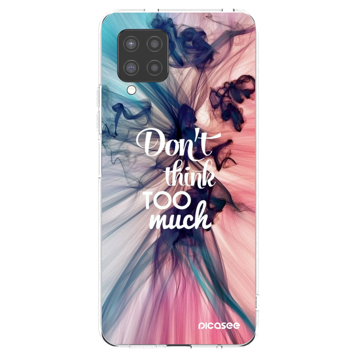Picasee διαφανής θήκη σιλικόνης Samsung Galaxy A42 A426B - Don't think TOO much