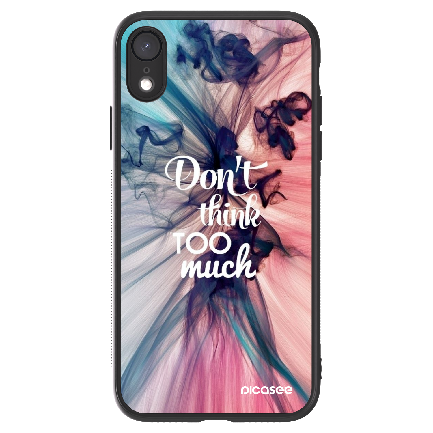 Picasee ULTIMATE CASE για Apple iPhone XR - Don't think TOO much