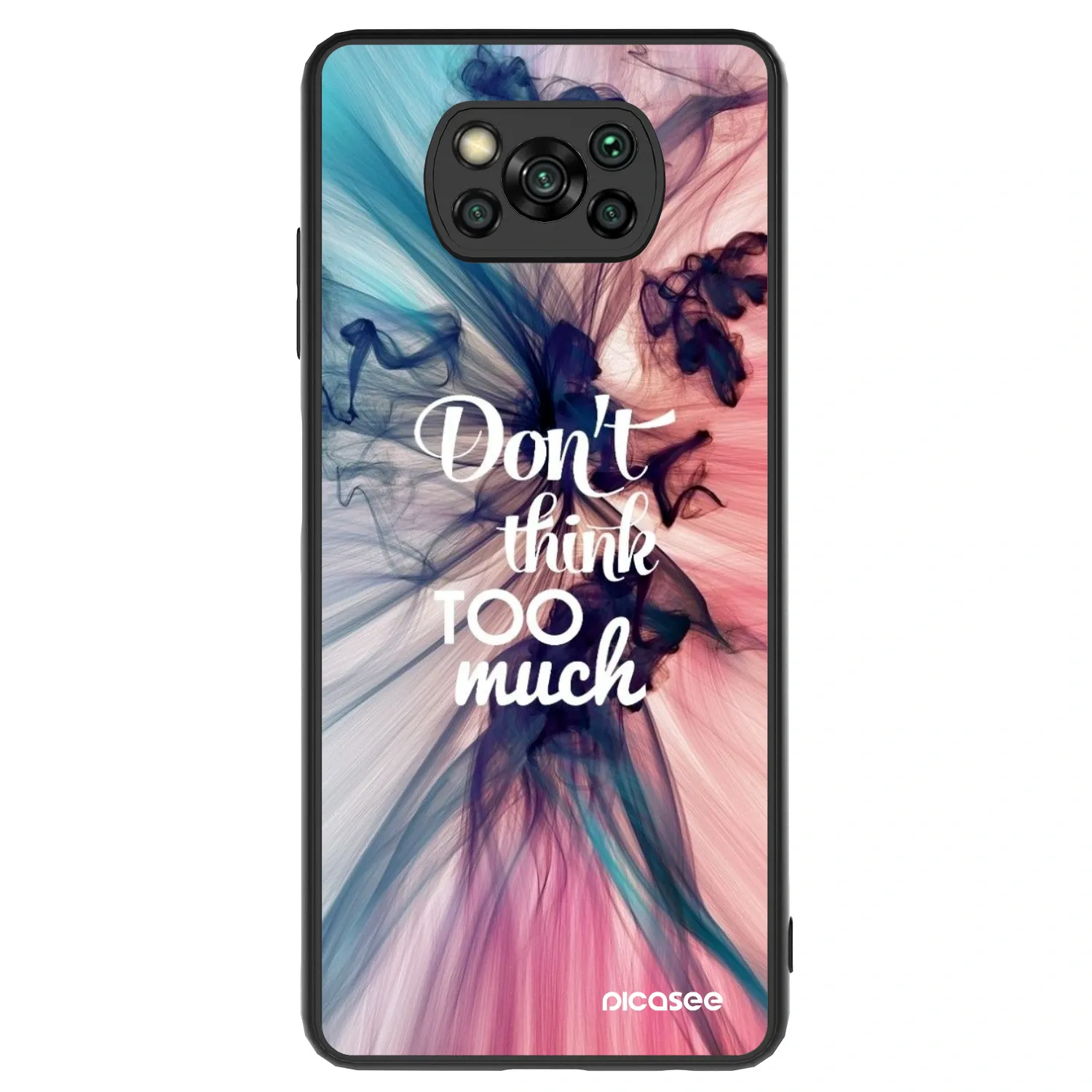 Picasee ULTIMATE CASE για Xiaomi Poco X3 - Don't think TOO much