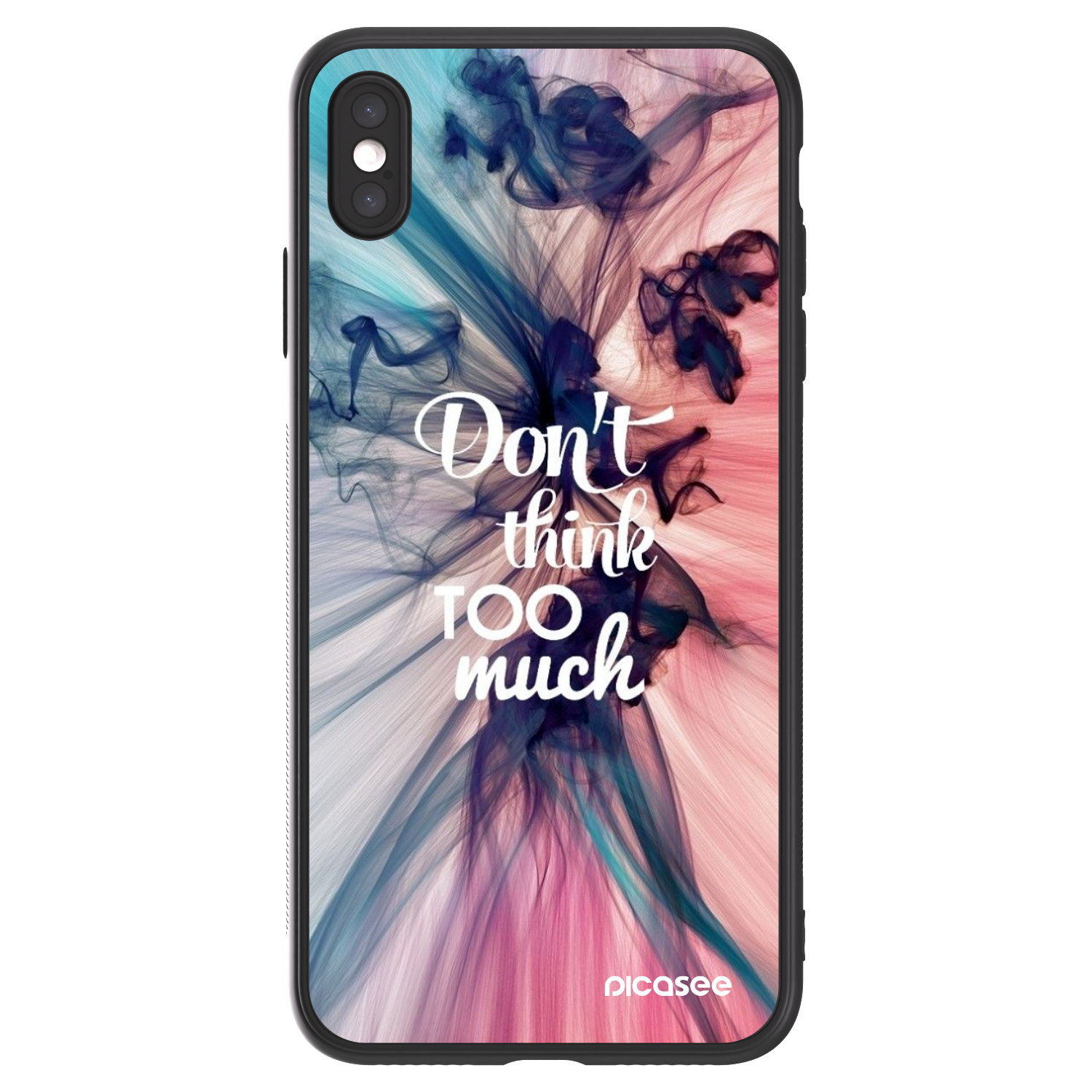 Picasee ULTIMATE CASE για Apple iPhone XS Max - Don't think TOO much