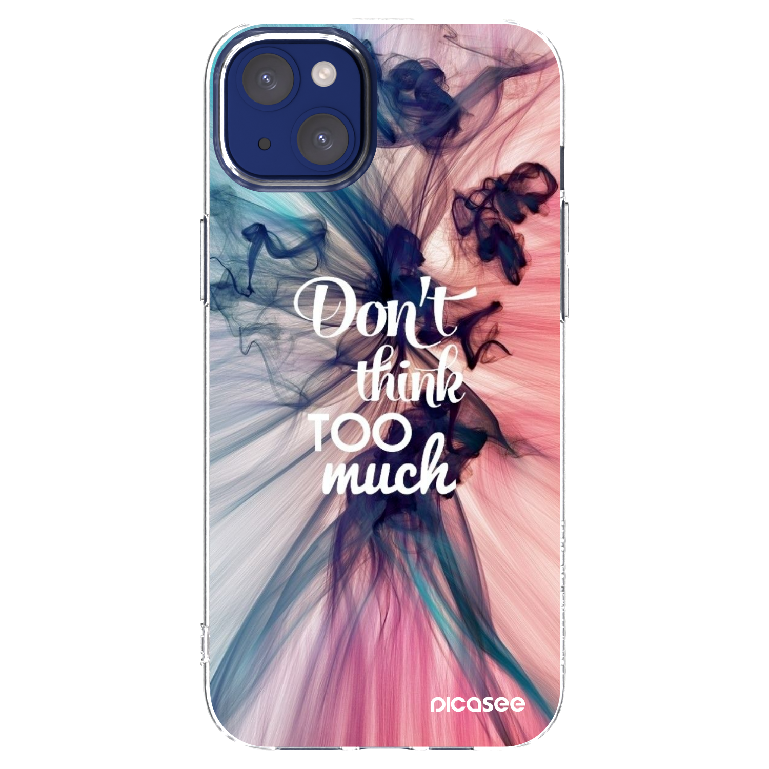 Picasee διαφανής θήκη σιλικόνης Apple iPhone 14 Plus - Don't think TOO much