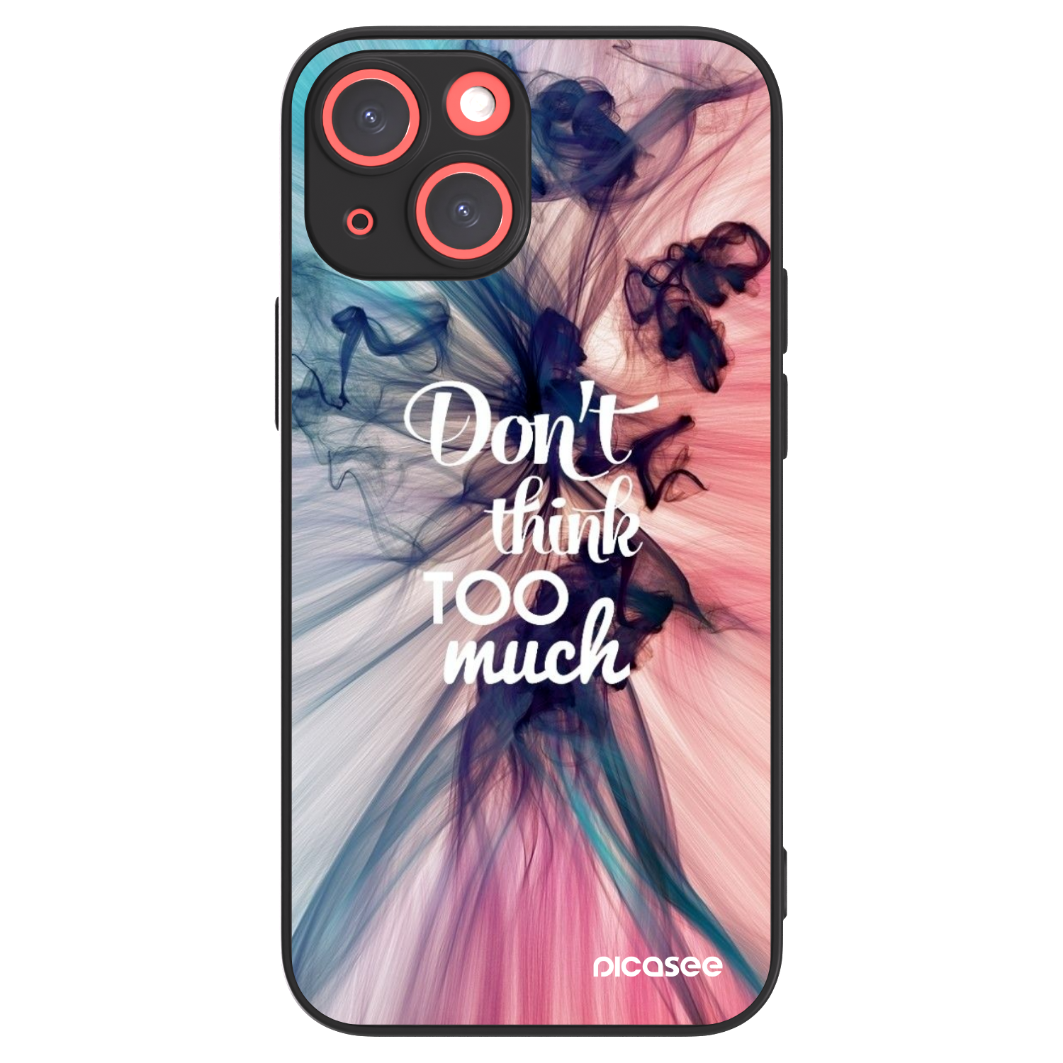 Picasee ULTIMATE CASE MagSafe pro Apple iPhone 13 mini - Don't think TOO much