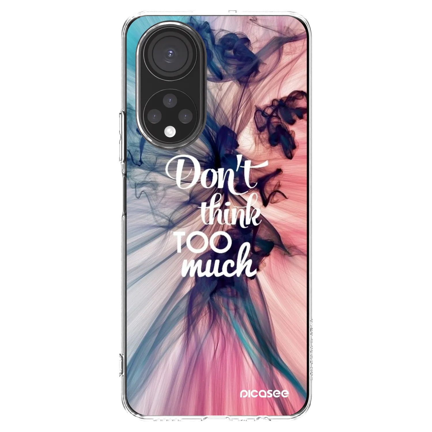 Picasee διαφανής θήκη σιλικόνης Honor X7 - Don't think TOO much