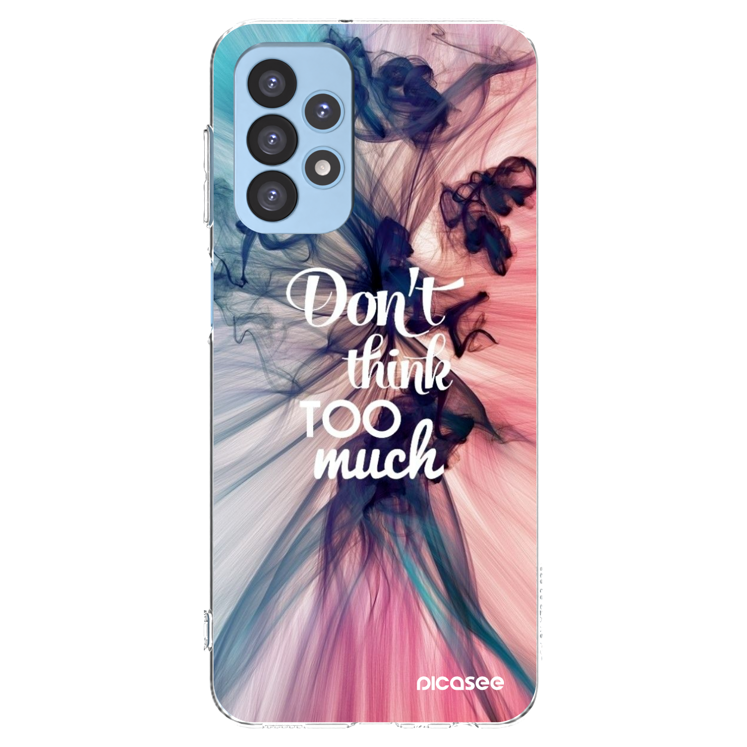Picasee διαφανής θήκη σιλικόνης Samsung Galaxy A23 A235F 4G - Don't think TOO much