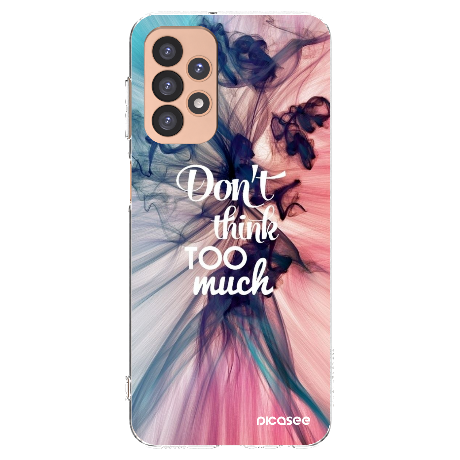 Picasee διαφανής θήκη σιλικόνης Samsung Galaxy A23 A236B 5G - Don't think TOO much