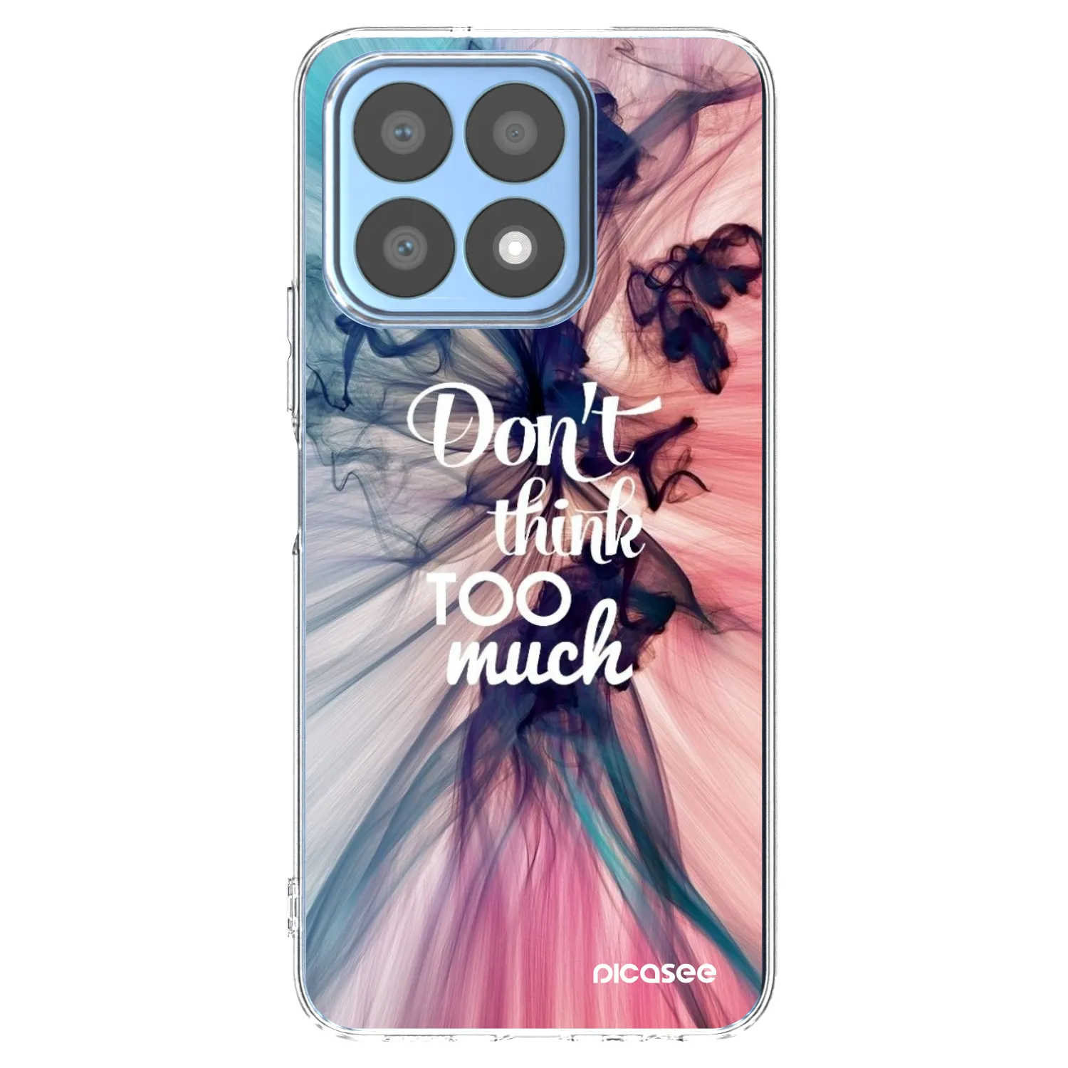 Picasee διαφανής θήκη σιλικόνης Honor X8a - Don't think TOO much