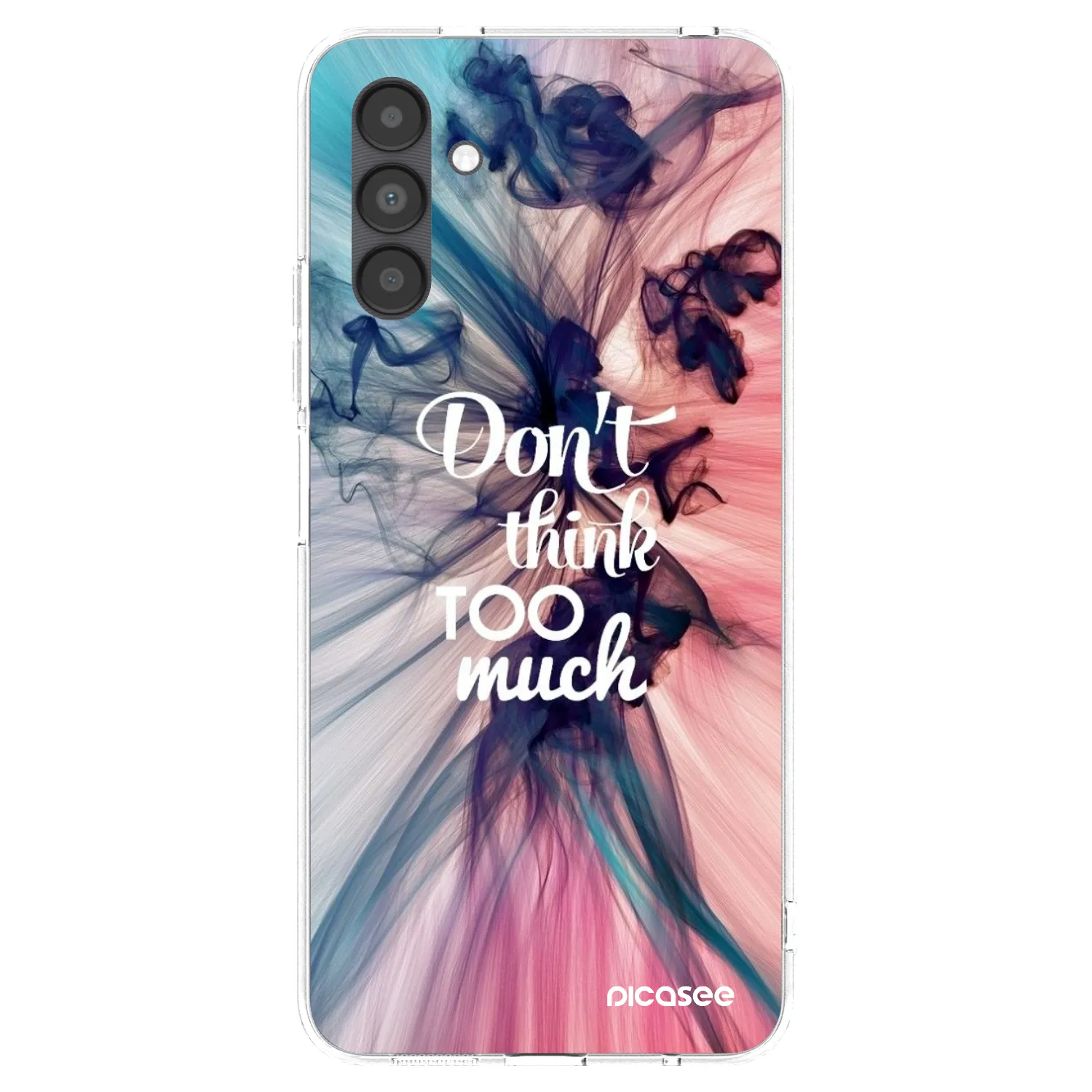 Picasee διαφανής θήκη σιλικόνης Samsung Galaxy A04s A047F - Don't think TOO much