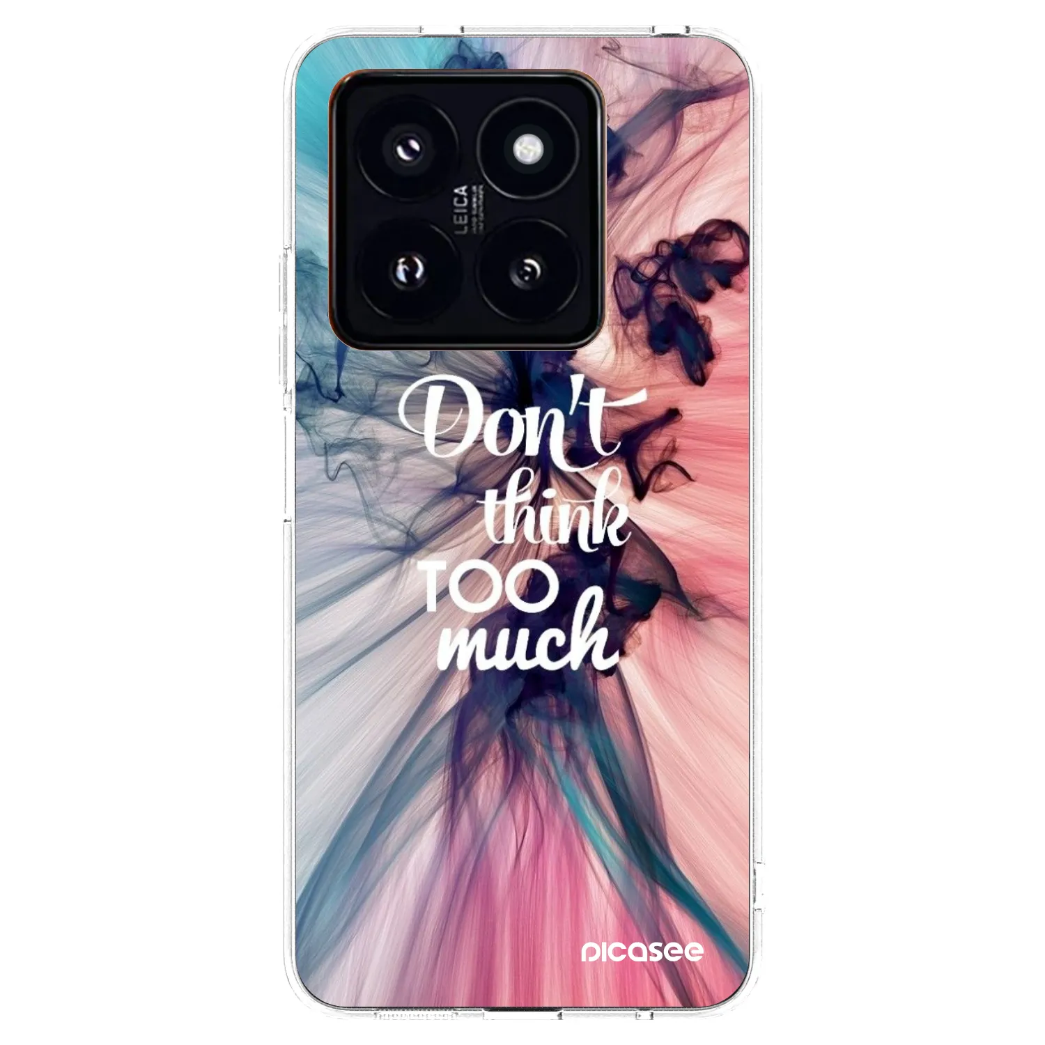 Picasee διαφανής θήκη σιλικόνης Xiaomi 14 Pro - Don't think TOO much