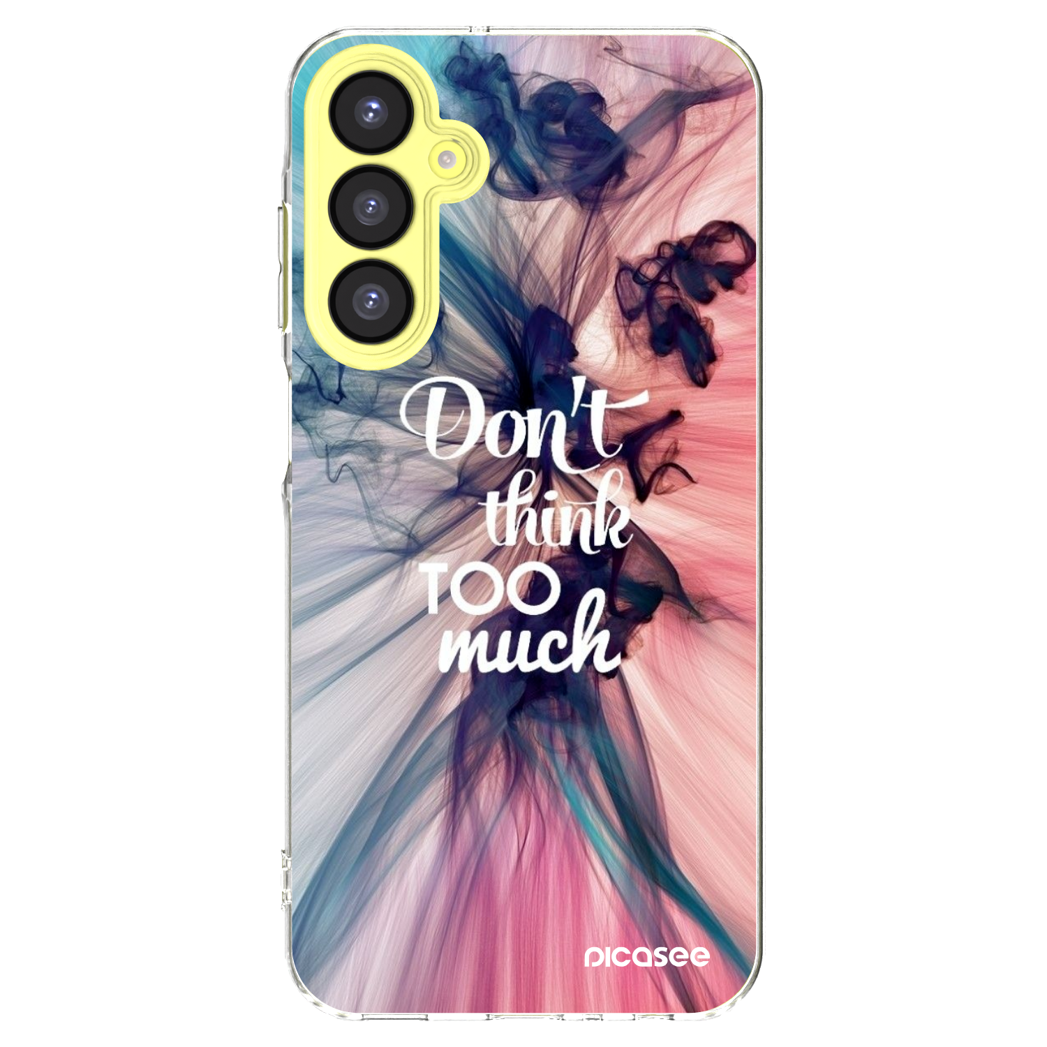 Picasee διαφανής θήκη σιλικόνης Samsung Galaxy A25 A256B 5G - Don't think TOO much