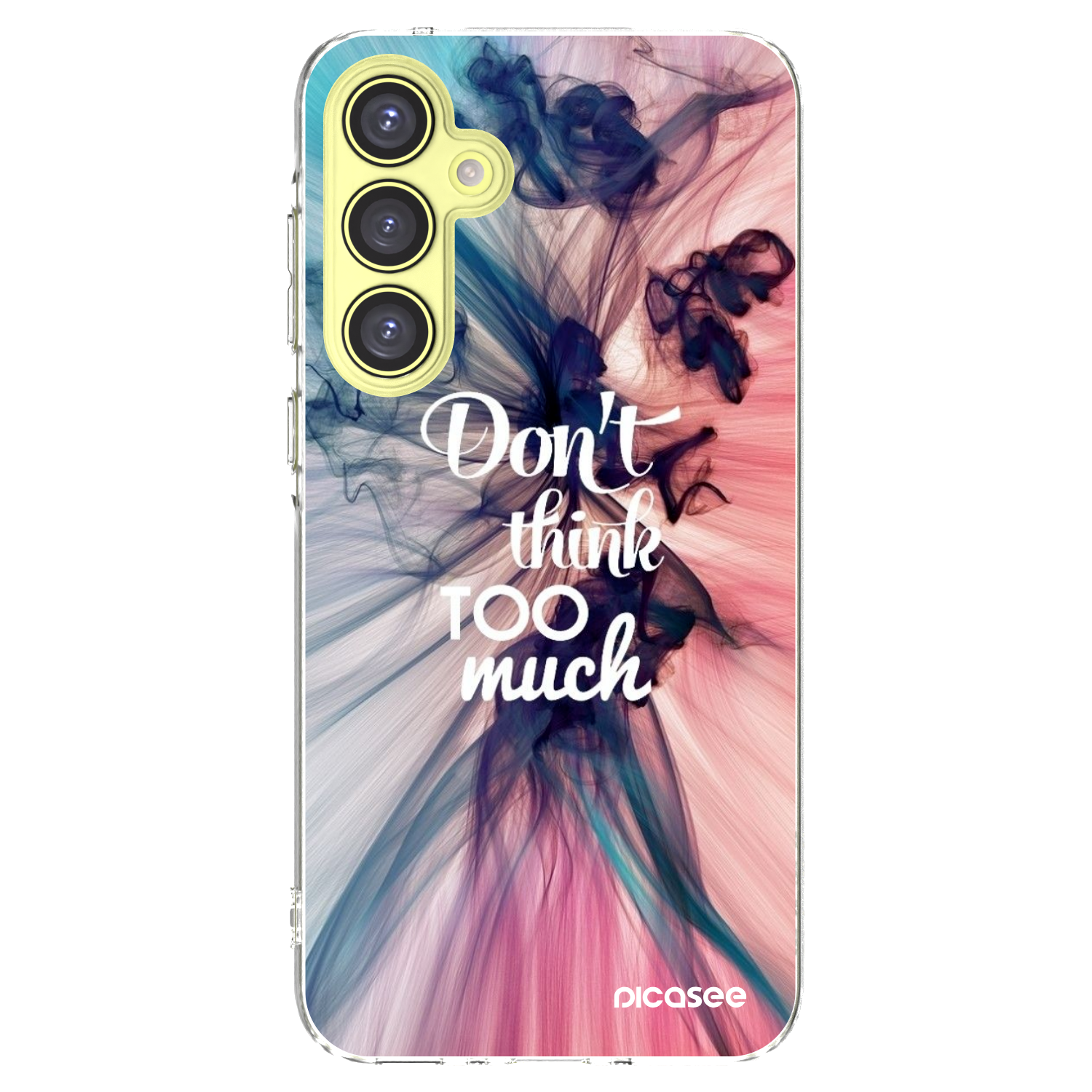 Picasee διαφανής θήκη σιλικόνης Samsung Galaxy A35 5G A356B - Don't think TOO much