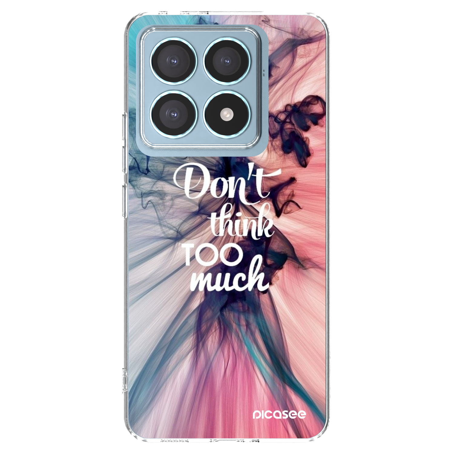 Picasee διαφανής θήκη σιλικόνης Xiaomi 14T Pro - Don't think TOO much