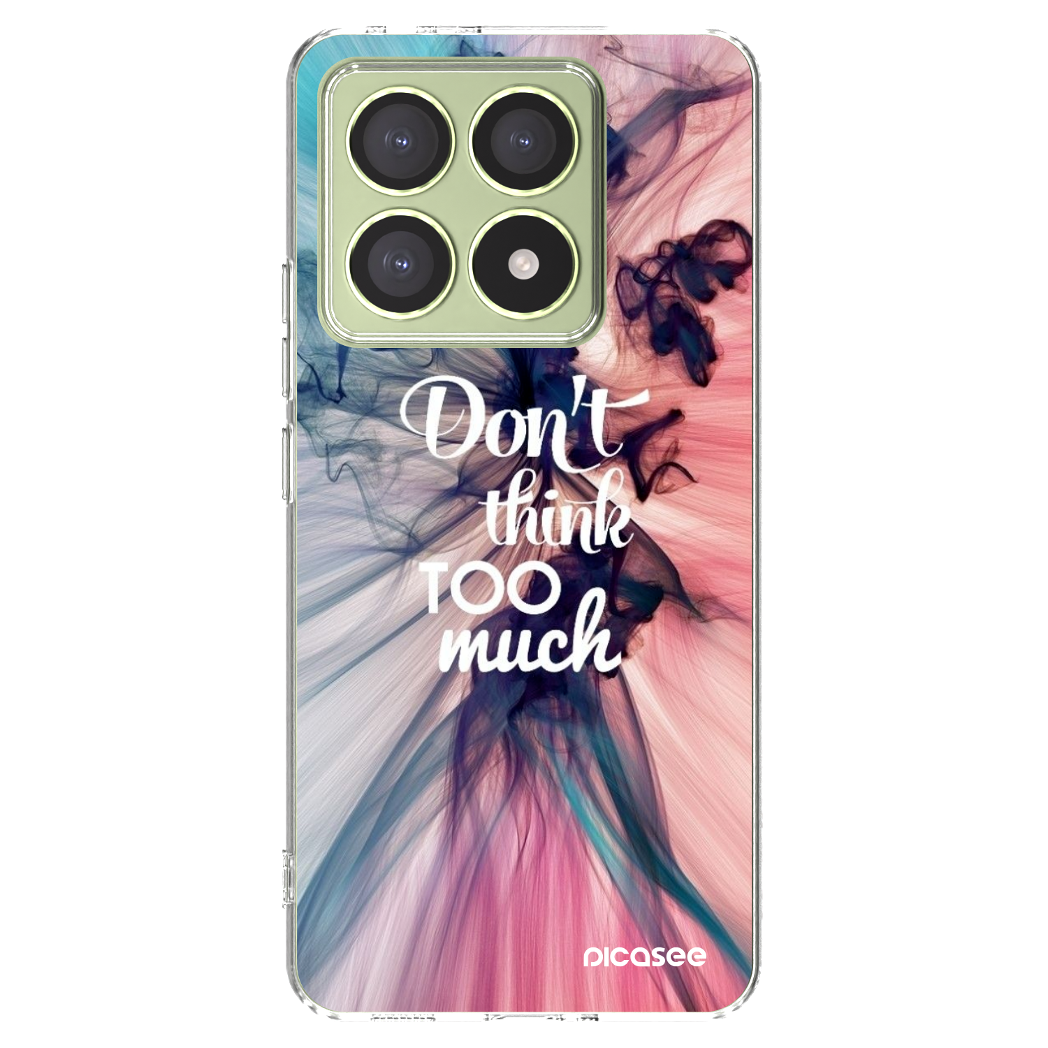 Picasee διαφανής θήκη σιλικόνης Xiaomi 14T - Don't think TOO much