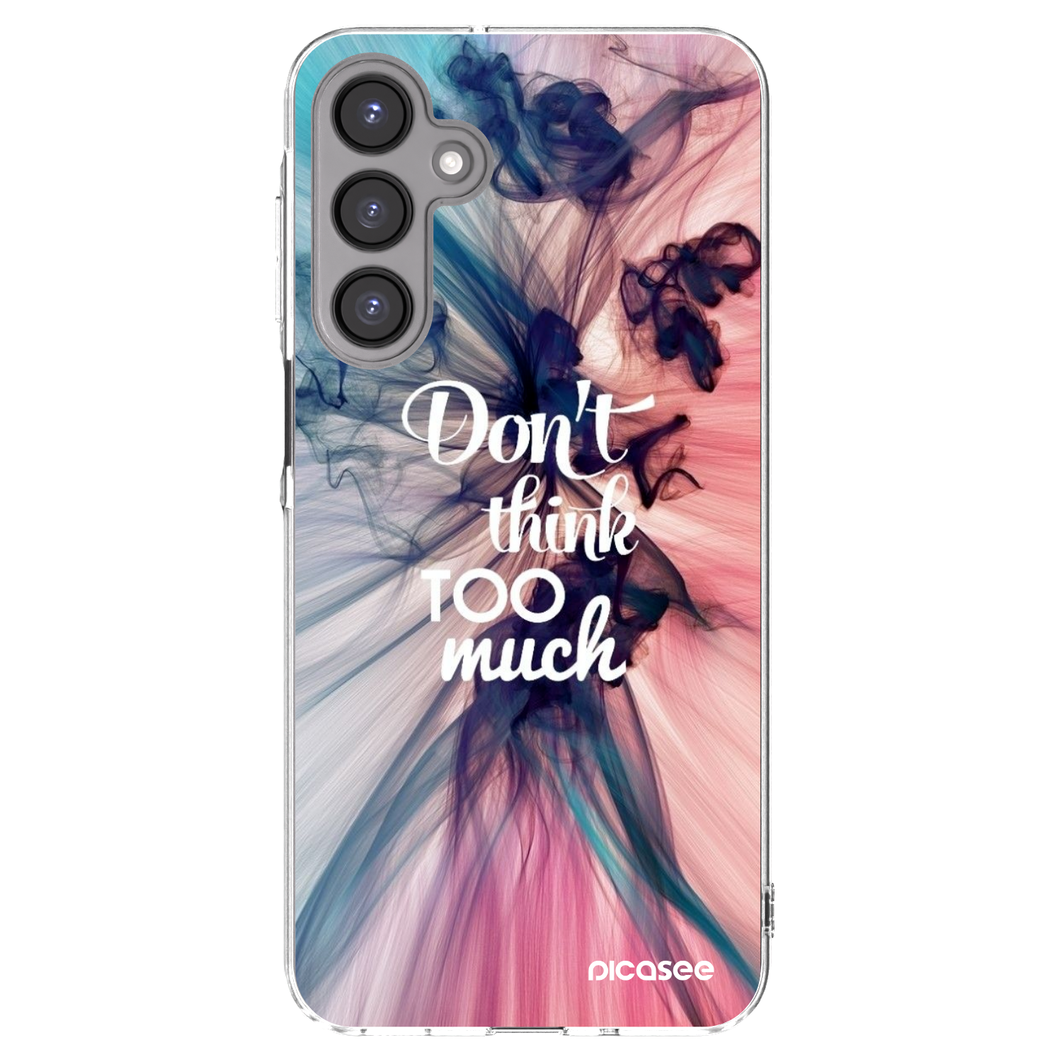 Picasee διαφανής θήκη σιλικόνης Samsung Galaxy A16 5G - Don't think TOO much