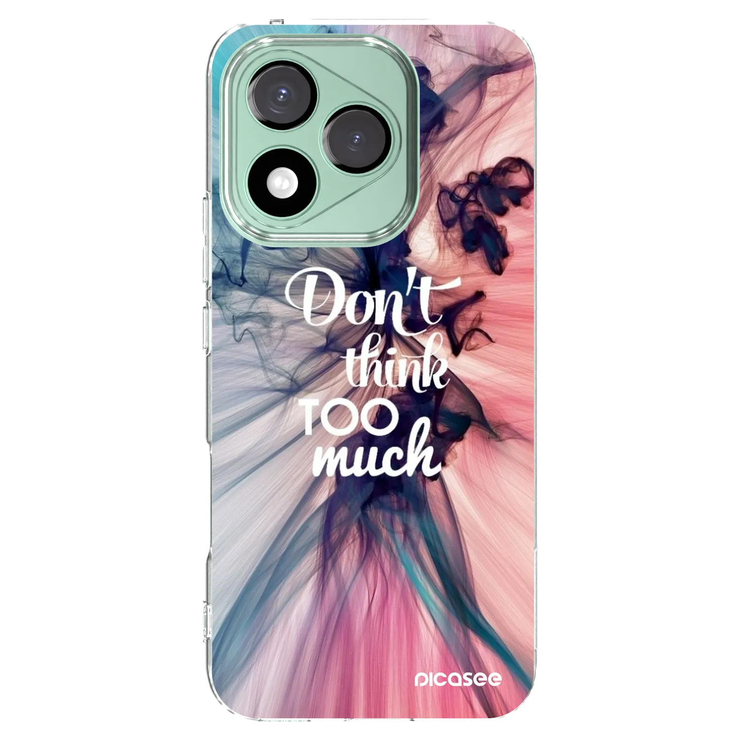 Picasee διαφανής θήκη σιλικόνης Honor 400 Lite 5G - Don't think TOO much
