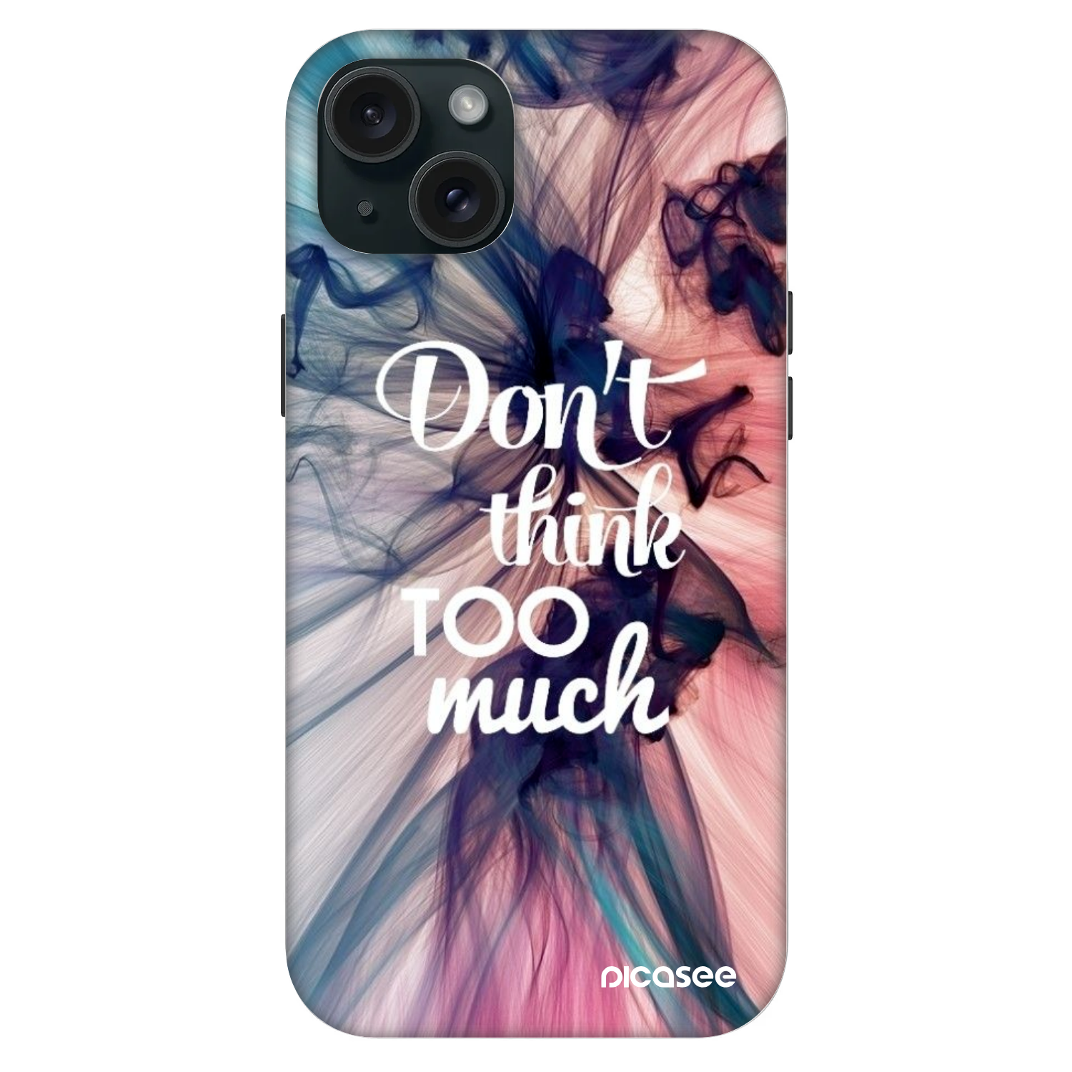 Picasee Fashion Case MagSafe για Apple iPhone 15 Plus - Don't think TOO much