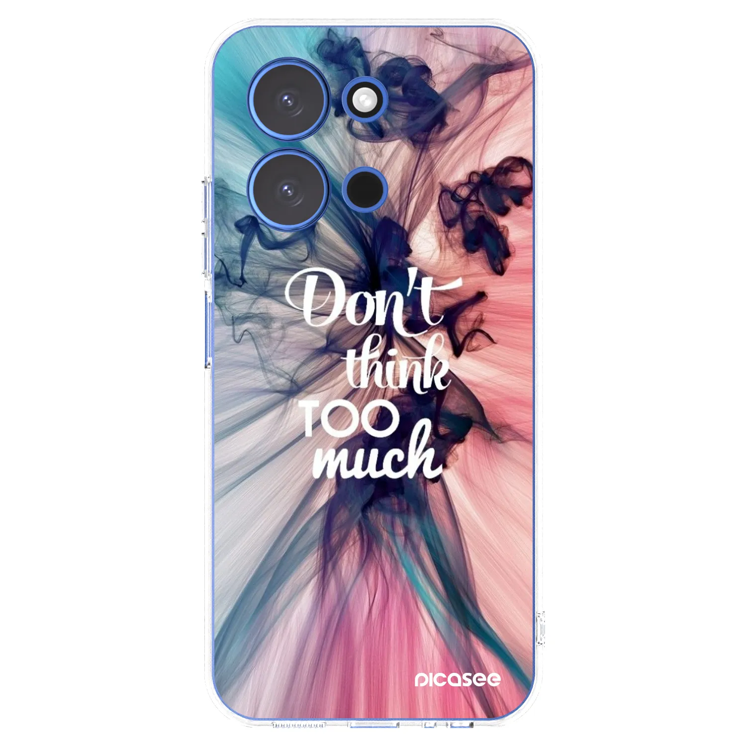 Picasee διαφανής θήκη σιλικόνης Xiaomi Redmi 15C 4G - Don't think TOO much