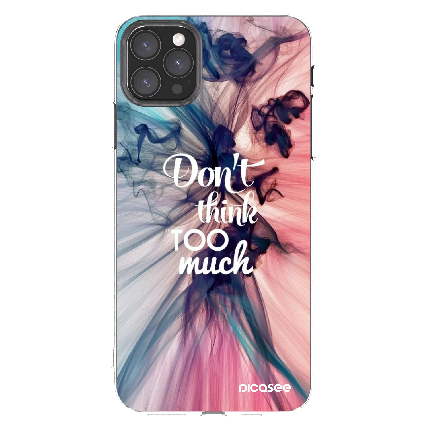 Picasee διαφανής θήκη σιλικόνης Apple iPhone 11 Pro Max - Don't think TOO much