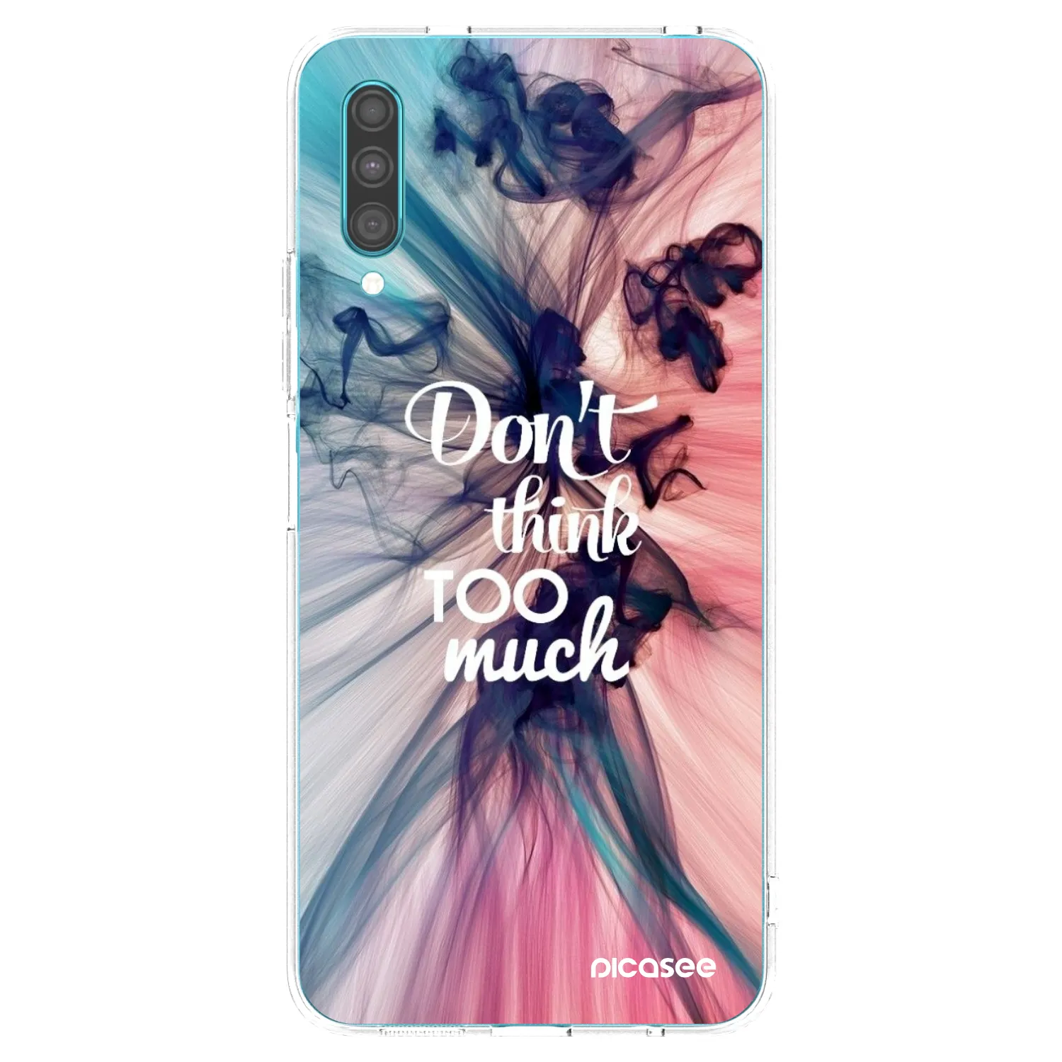 Picasee διαφανής θήκη σιλικόνης Samsung Galaxy A30s A307F - Don't think TOO much