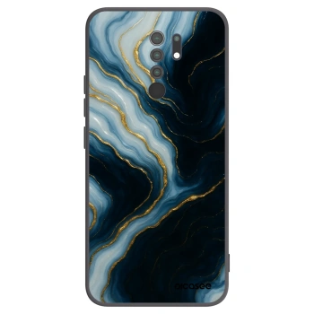 Picasee Μαύρη θήκη σιλικόνης για Xiaomi Redmi 9 - Luna
