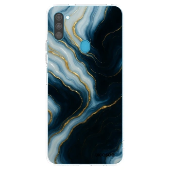 Picasee διαφανής θήκη σιλικόνης Samsung Galaxy M11 - Luna