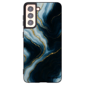 Picasee Μαύρη θήκη σιλικόνης για Samsung Galaxy S21 5G G991B - Luna