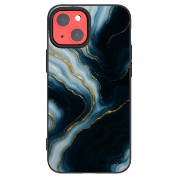 Picasee Μαύρη θήκη σιλικόνης για Apple iPhone 13 mini - Luna
