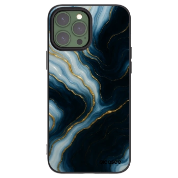 Picasee Μαύρη θήκη σιλικόνης για Apple iPhone 13 Pro Max - Luna