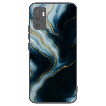 Picasee Μαύρη θήκη σιλικόνης για Xiaomi Redmi Note 10 5G - Luna