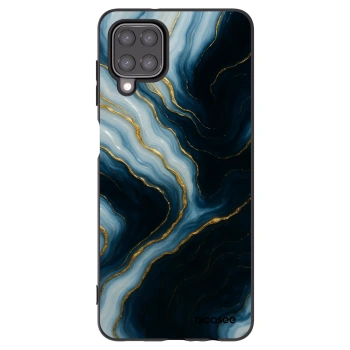 Picasee Μαύρη θήκη σιλικόνης για Samsung Galaxy M12 M127F - Luna