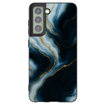 Picasee Μαύρη θήκη σιλικόνης για Samsung Galaxy S21 FE 5G - Luna