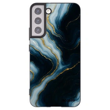 Picasee Μαύρη θήκη σιλικόνης για Samsung Galaxy S22+ 5G - Luna