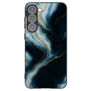 Picasee Μαύρη θήκη σιλικόνης για Samsung Galaxy S23+ 5G - Luna