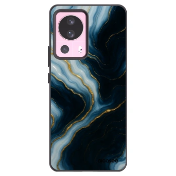 Picasee Μαύρη θήκη σιλικόνης για Xiaomi 13 Lite - Luna