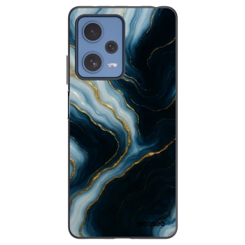 Picasee Μαύρη θήκη σιλικόνης για Xiaomi Redmi Note 12 Pro 5G - Luna