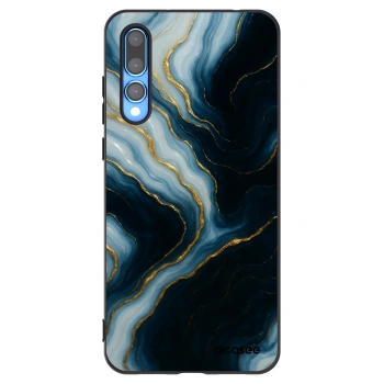 Picasee Μαύρη θήκη σιλικόνης για Huawei P20 Pro - Luna