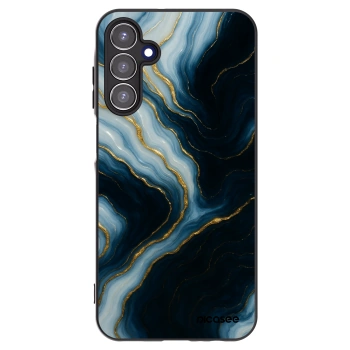 Picasee Μαύρη θήκη σιλικόνης για Samsung Galaxy A15 A155F 4G - Luna